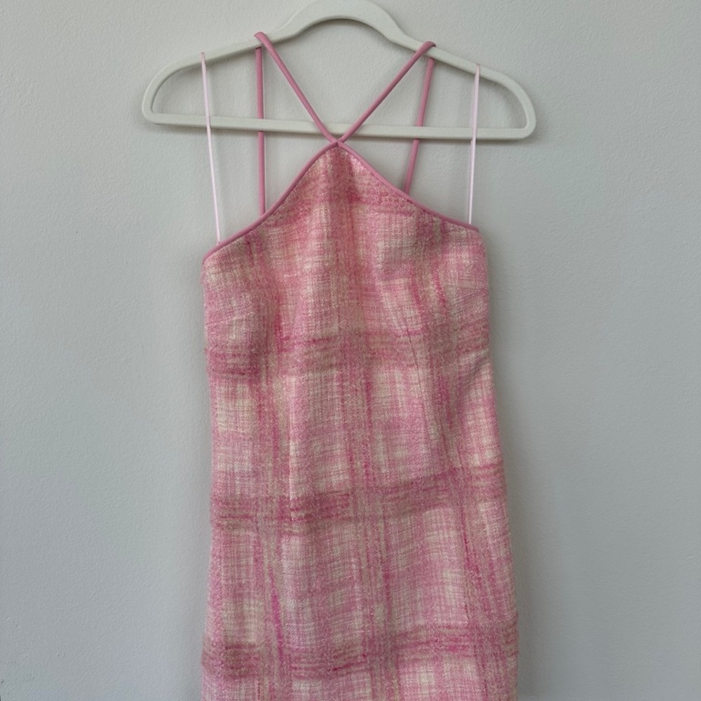 LoveShackFancy Satin Inside Mini Dress -6